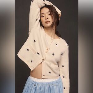 NVLT Star Lady Knit Cardigan from Anthropologie NEW with TAGS Size XS